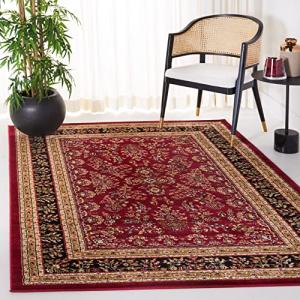 Safavieh Lyndhurst Red and Black Area Rug 5'3" x 7'6
