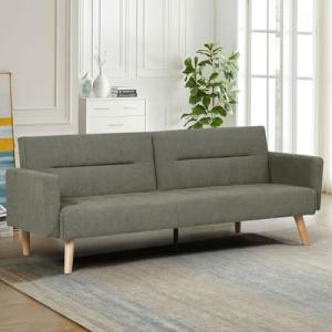 Familand Green 3 Seater Convertible Sofa Bed