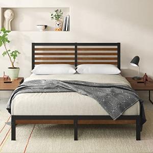 Zinus Kai King Bamboo & Metal Bed Frame
