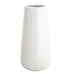20 CM White Ceramic Vase for Flowers & Decor