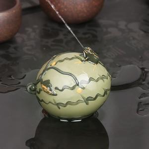 Cute Purple Frog Tea Tray Decor for Home