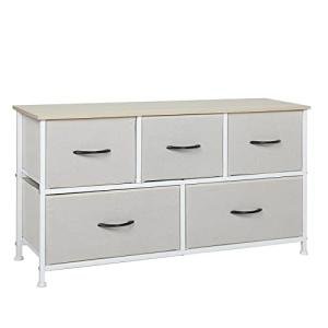 Tall Fabric Dresser Organizer with 5 Drawers
