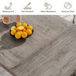 Rustic Farmhouse 71" Dining Table for 6-8