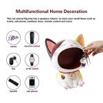 Cute White Cat Statue for Home Decor and Storage