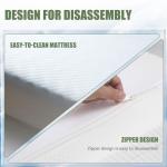 Gel Memory Foam Double Bed Mattress with Pocket Springs