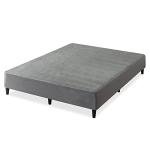 Dark Grey King Upholstered Bed Frame by Zinus