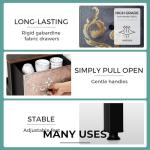 Vintage 9-Drawer Tallboy Storage Cabinet