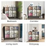 Vintage 9-Drawer Tallboy Storage Cabinet