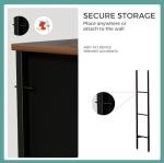 Vintage 9-Drawer Tallboy Storage Cabinet