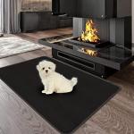 Fireproof Rectangular Hearth Mat 48x30 Inches