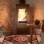 Southwestern Fireproof Fireplace Hearth Rug - Vintage Aztec