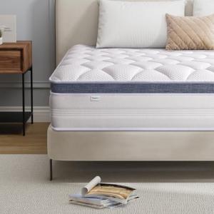30cm Thick Queen Mattress with 5-Zone Pocket Springs