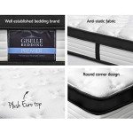 Giselle Double Mattress with Pocket Springs and Euro Top