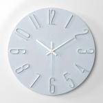 Modern 12 Inch Silent Wooden Wall Clock