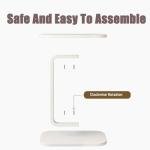 White Small Side Table for Living Room or Balcony