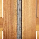 Grey Rectangular Acacia Wood Outdoor Dining Table