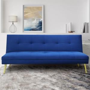Velvet 2-Seater Sofa Bed for Small Spaces