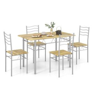Giantex 5-Piece Counter Height Dining Set