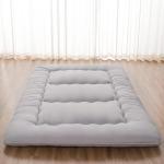 Japanese Floor Mattress with Washable Cover - Grey