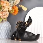 Black Wild Boar Key Bowl and Candy Dish