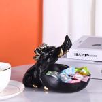 Black Wild Boar Key Bowl and Candy Dish