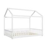 Oikiture Kids Double Bed Frame with Wooden Base