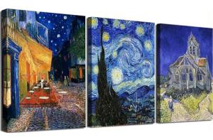 Vincent Van Gogh Starry Night Canvas Art Print