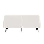 Oikiture 3-Seater Sherpa Sofa for Living Room