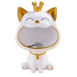 Big Mouth Cat Statue for Storage and Decor