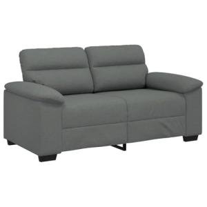 Dark Grey 2-Seater Sofa for Living Room
