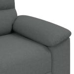 Dark Grey 2-Seater Sofa for Living Room