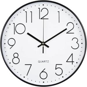 Battery Operated 12-Inch Silent Wall Clock