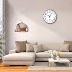Battery Operated 12-Inch Silent Wall Clock