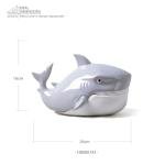 Shark Candy Dish Cookie Jar Home Decor 9.1