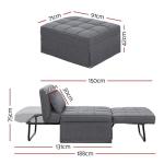 Artiss 4-in-1 Sofa Bed and Recliner Chair