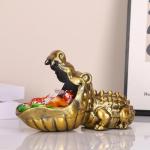 Crocodile Candy Dish and Key Bowl Sculpture