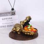 Crocodile Candy Dish and Key Bowl Sculpture