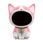 Lucky Cat Statue Key Bowl for Entryway Decor
