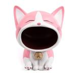 Lucky Cat Statue Key Bowl for Entryway Decor