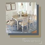 Skempton Cottage 7-Piece Dining Set with Chairs