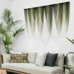 Large Dip-Dyed Macrame Wall Hanging Tapestry