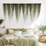 Large Dip-Dyed Macrame Wall Hanging Tapestry