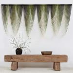 Large Dip-Dyed Macrame Wall Hanging Tapestry