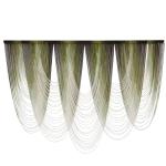 Large Dip-Dyed Macrame Wall Hanging Tapestry