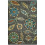Reggie Floral Non-Skid Kitchen Accent Rug 2'6 x 3'10
