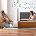 Cool Gel Memory Foam 14-Inch Mattress with Pillows