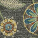 Reggie Floral Non-Skid Kitchen Accent Rug 2'6 x 3'10