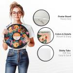 Boho Botanical Wall Art Posters - 4 Pack