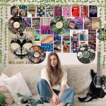 Boho Botanical Wall Art Posters - 4 Pack