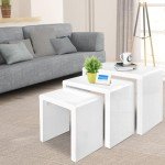 3-Piece Nesting Table Set for Versatile Living